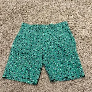 Polo Ralph Lauren Men’s Green Floral Golf Shorts Swim Trunks